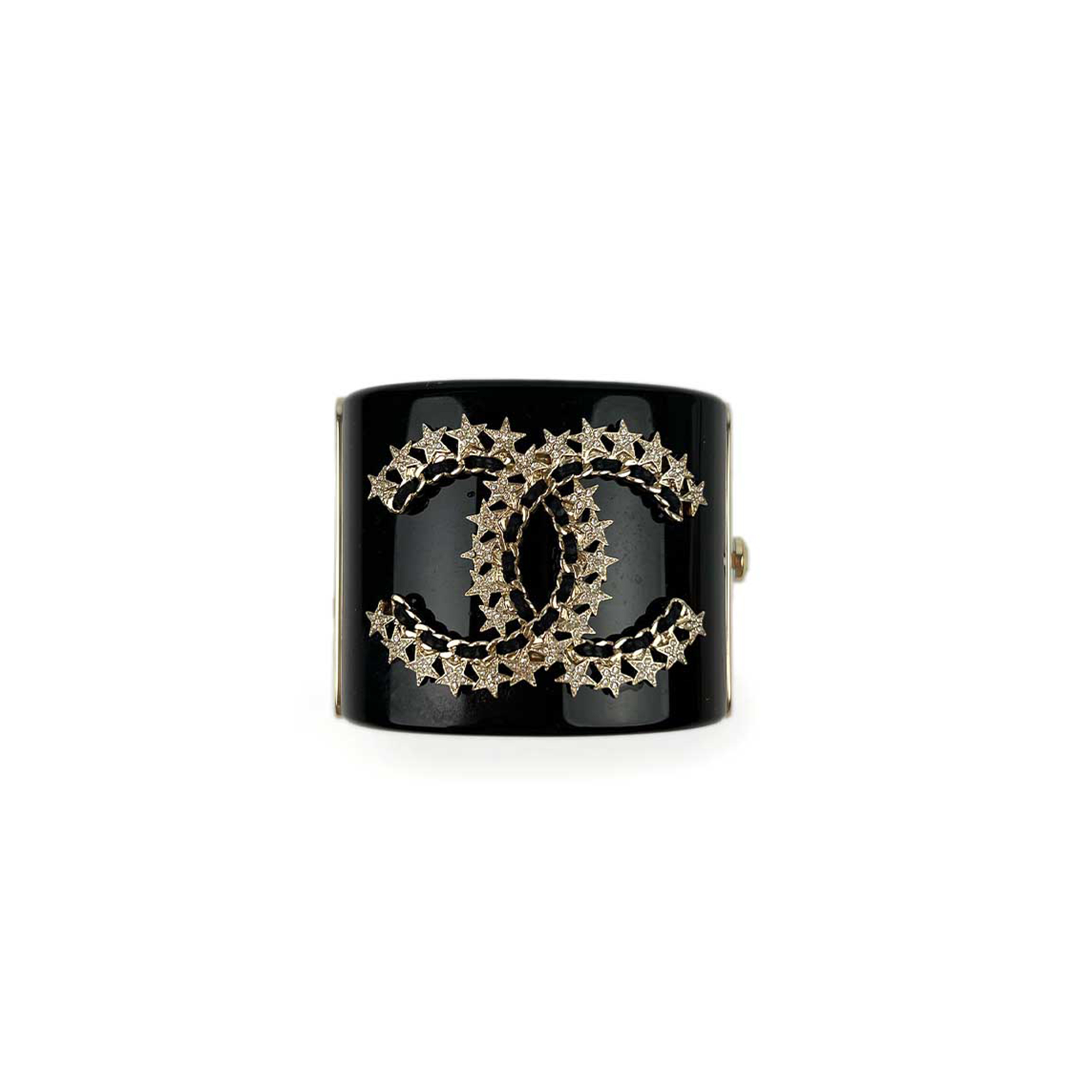 CHANEL CC STAR CUFF BRACELET 